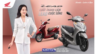 Honda Việt Nam giới thiệu phiên bản hoàn toàn mới LEAD 125cc - Lướt thanh lịch, “LEAD” cuộc sống -