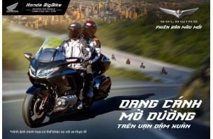 Honda Việt Nam giới thiệu  phiên bản mới mẫu xe phân khối lớn Gold Wing và Rebel 500